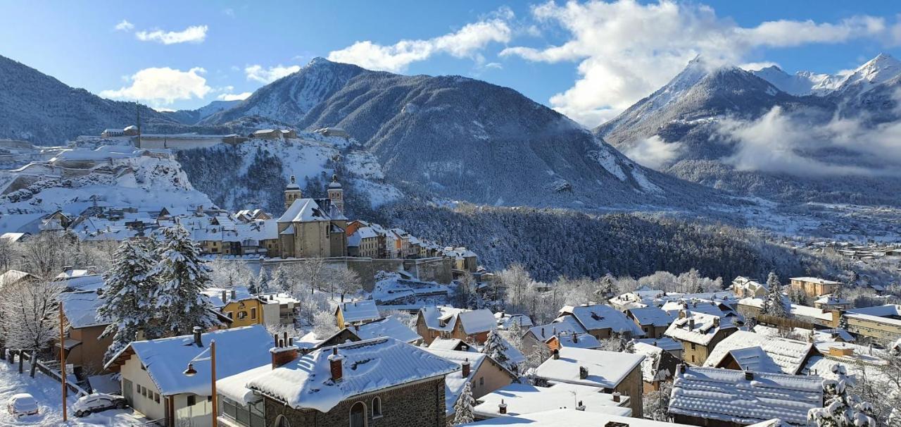 Apt With Panoramic View Near Vauban City Briançon Exteriör bild